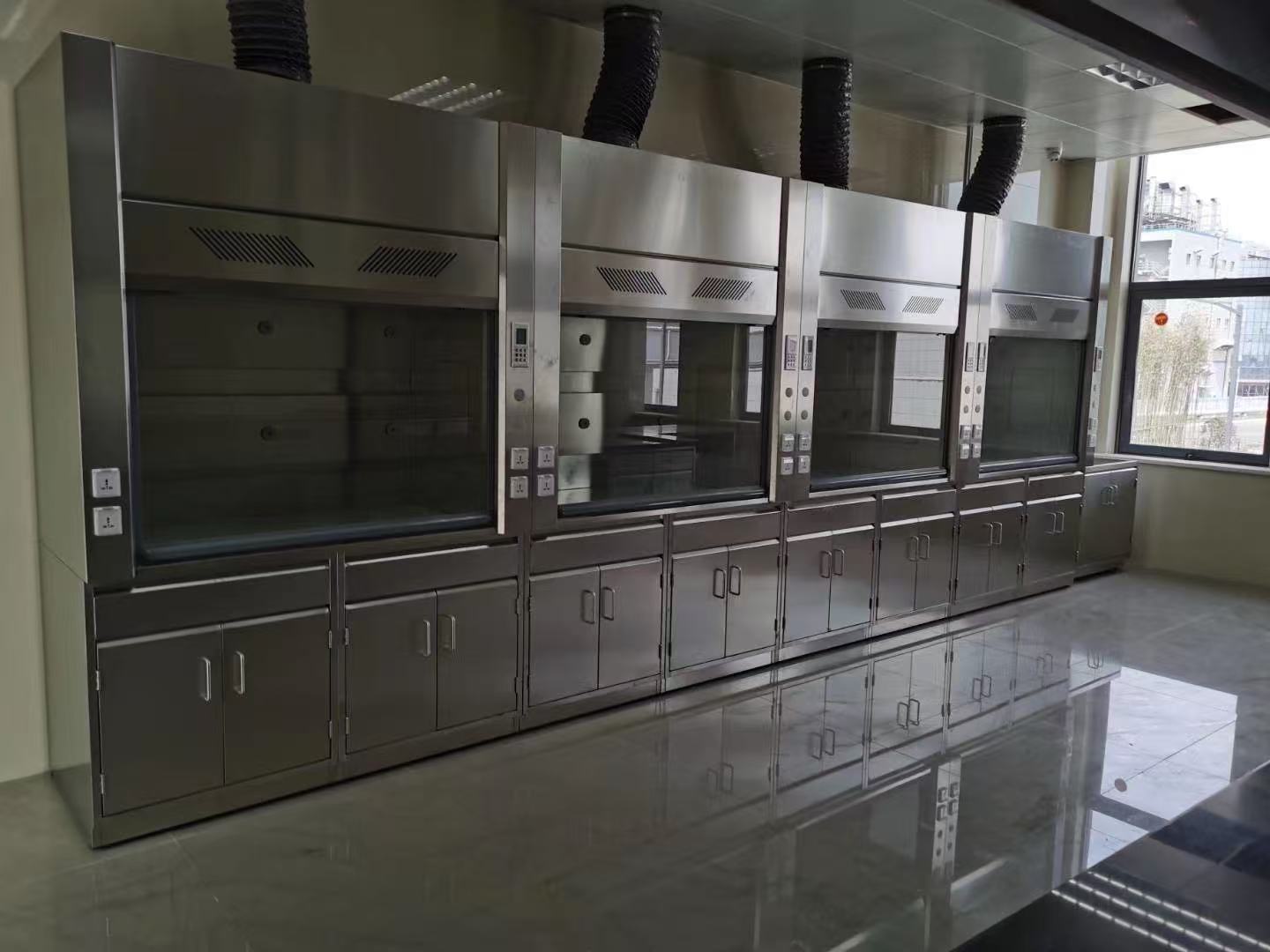 崇左市PP通风柜不锈钢实验台 - 方案